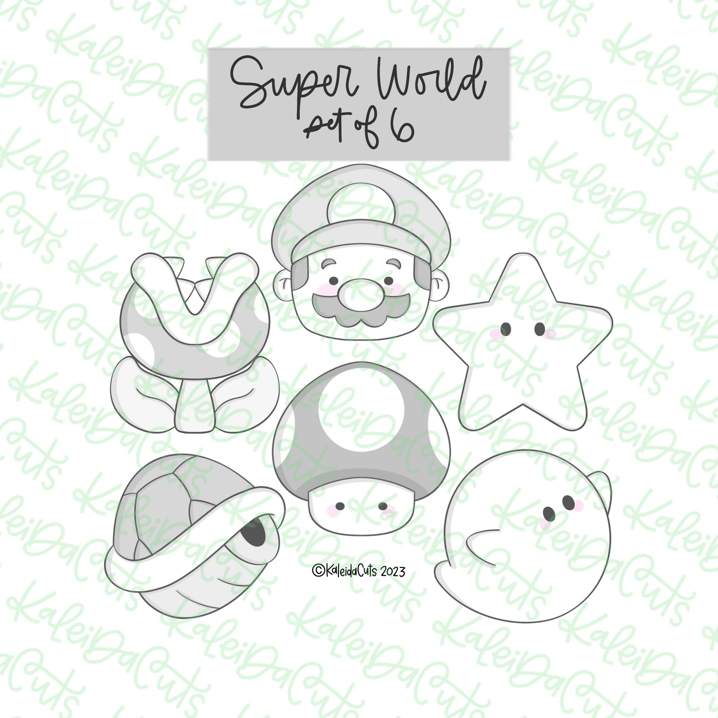 Super Duper Cookie Cutter Set of 6