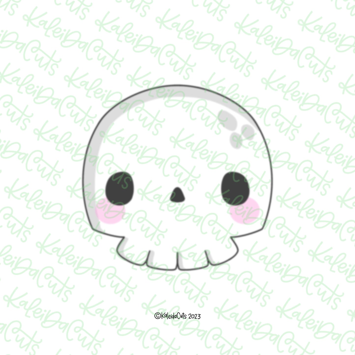 Halloween Skull Cookie Cutter