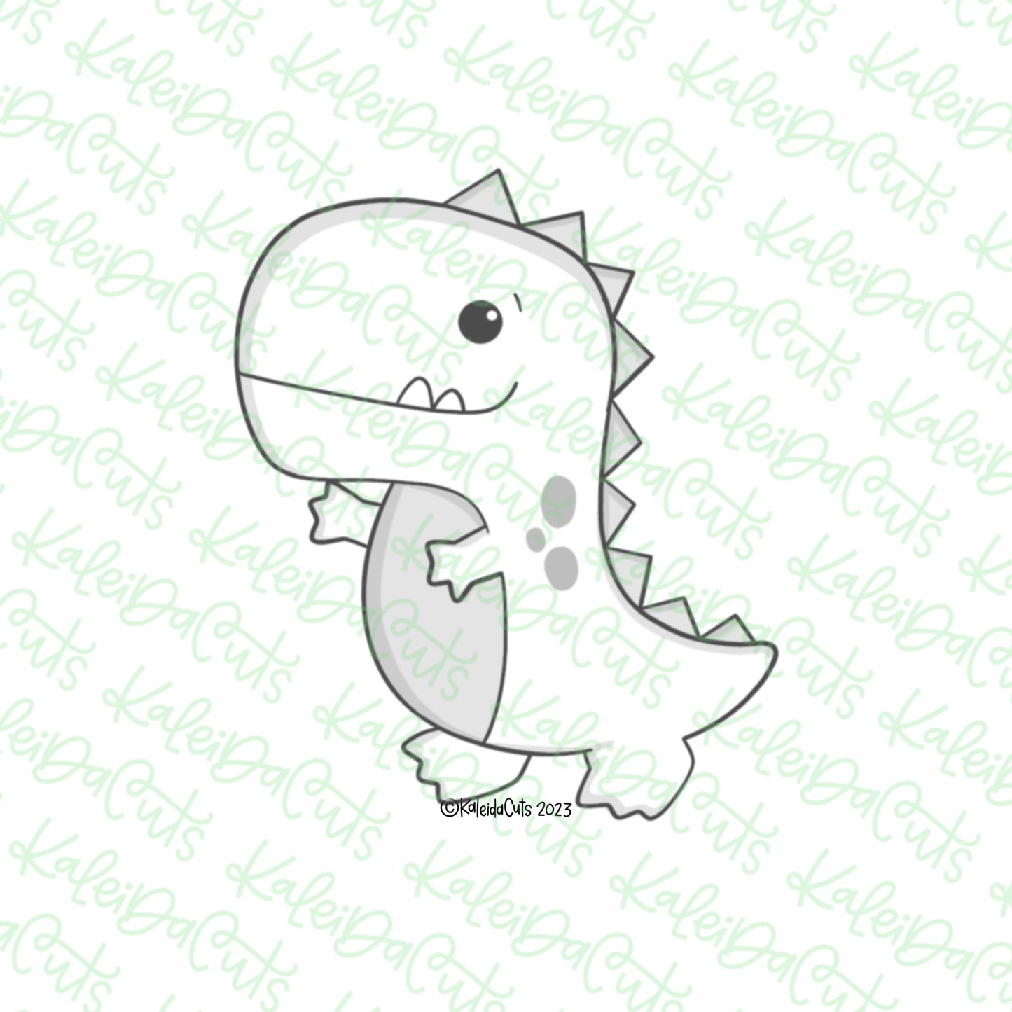 Dino Dad Cookie Cutter