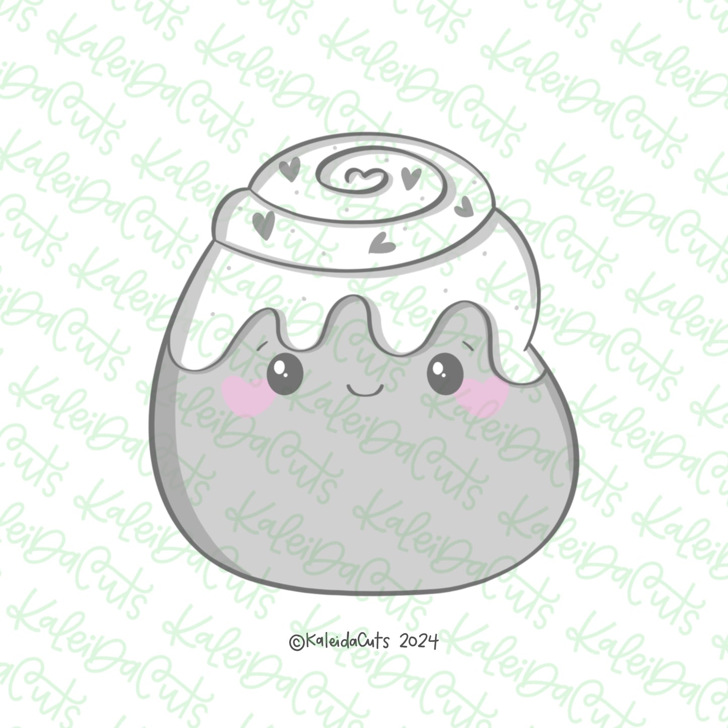 Cinnamon Roll Plush Cookie Cutter