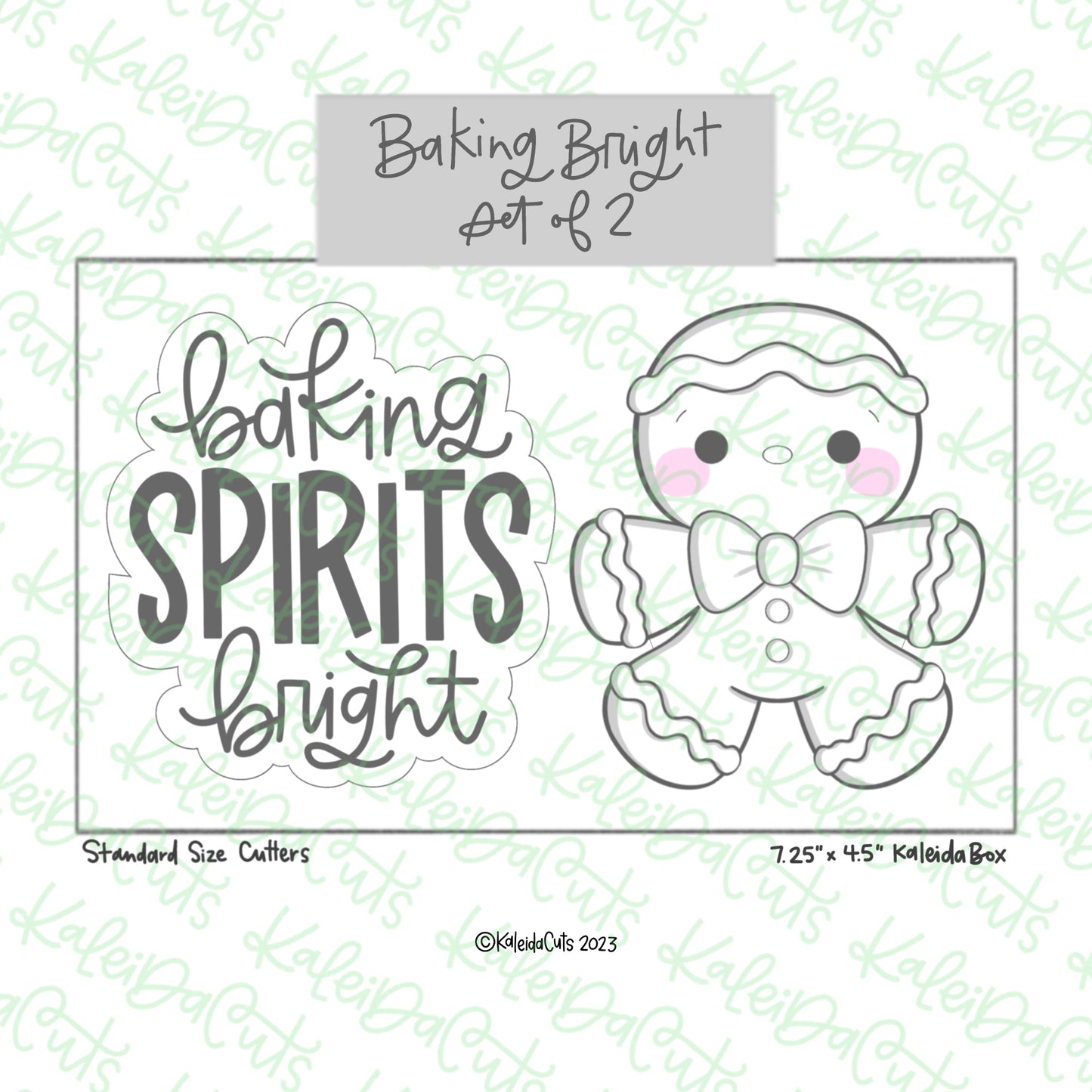 Baking Bright Cookie Cutters Set of 2