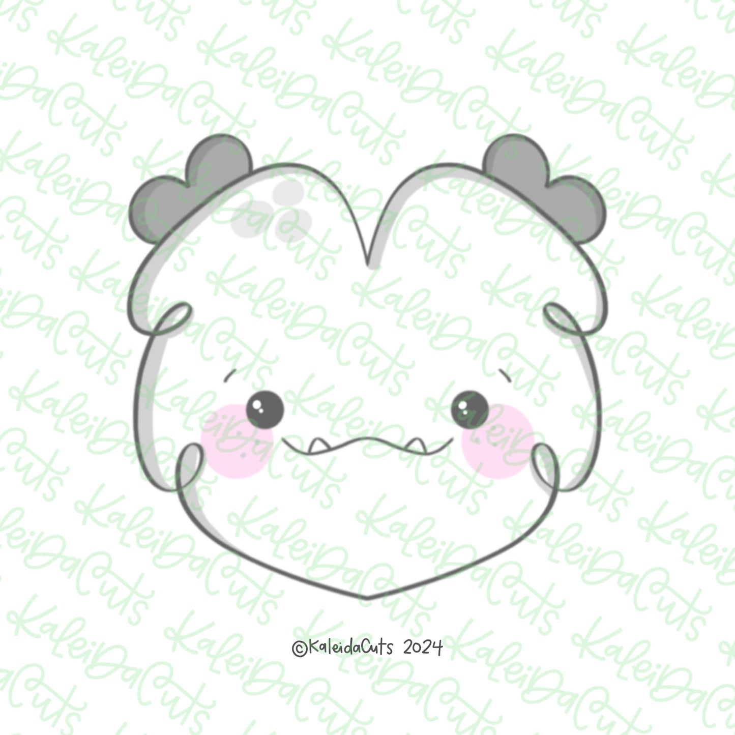 Love Monster Stack 1 Cookie Cutter