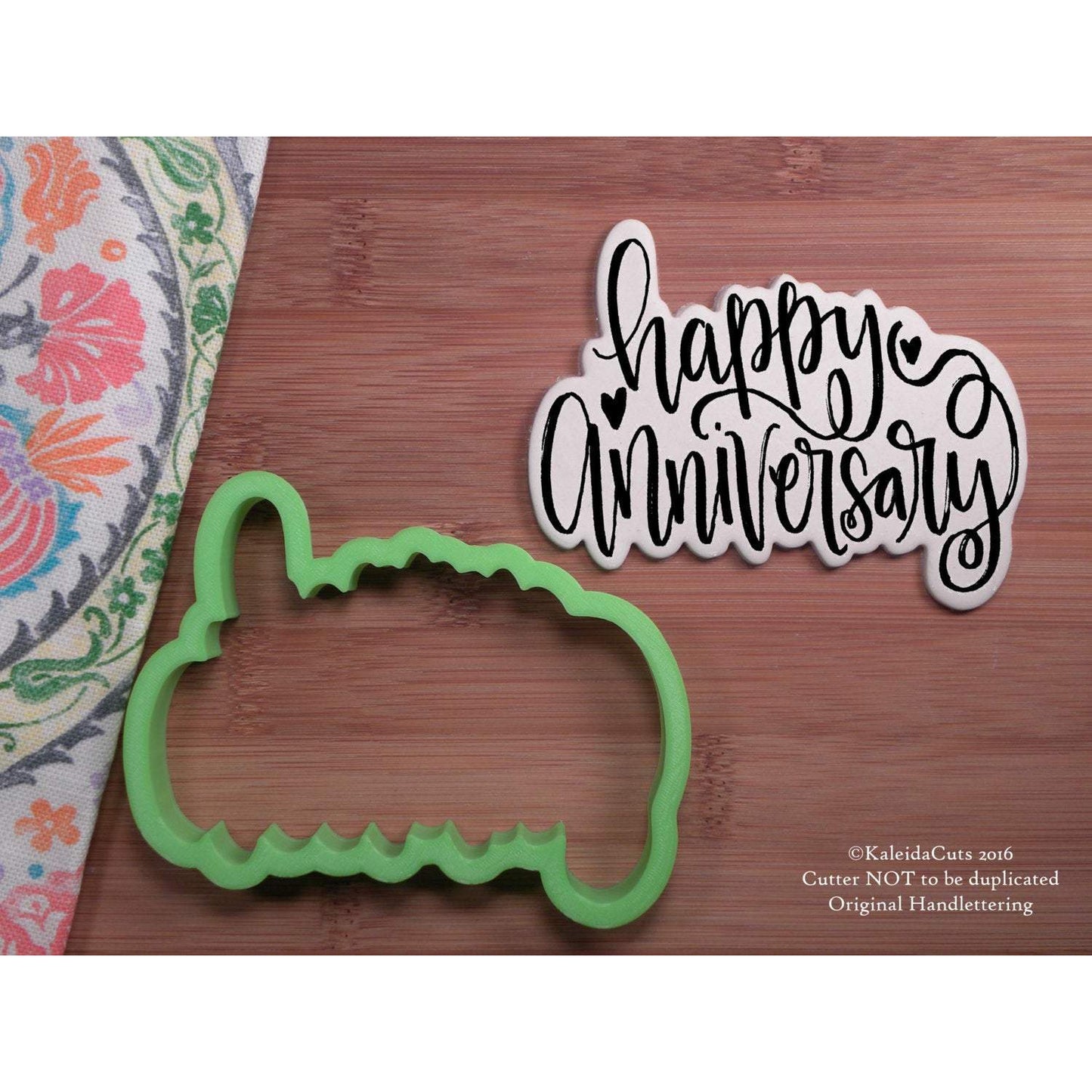 Happy Anniversary Cookie Cutter