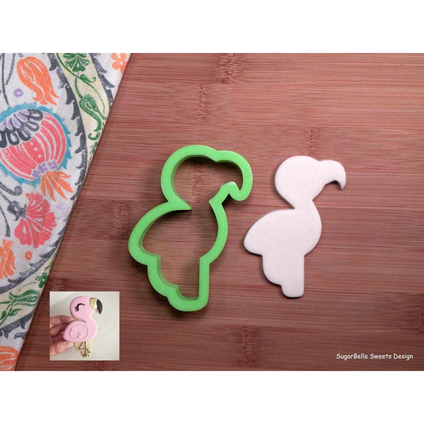 Sugarbelle Sweets Flamingo Cookie Cutter