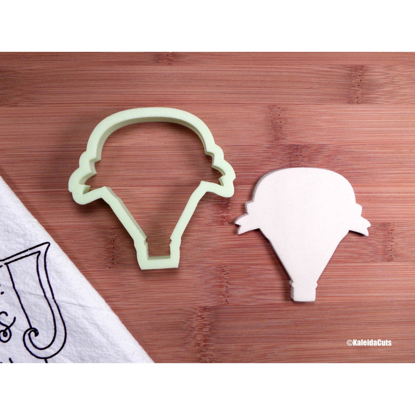 Hot Air Balloon Banner Cookie Cutter