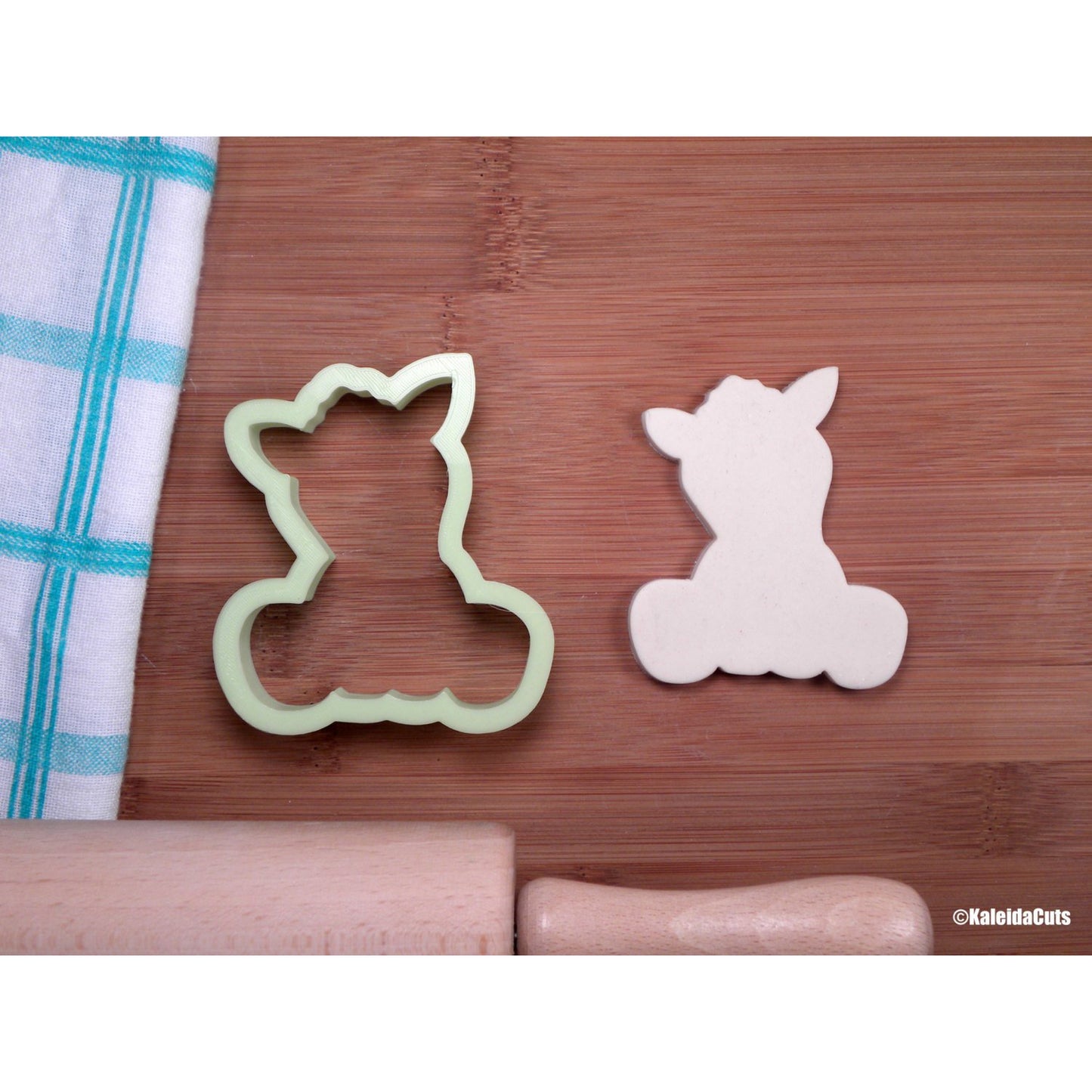 Sitting Unicorn Cookie Cutter