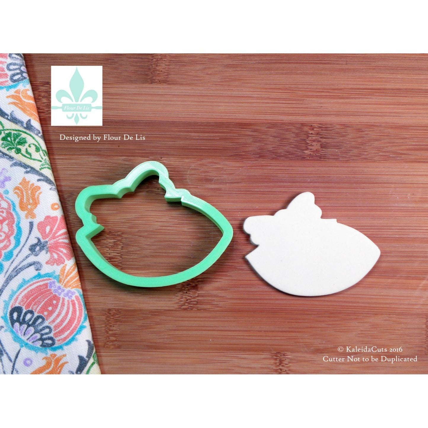 Football Bow Cookie Cutter