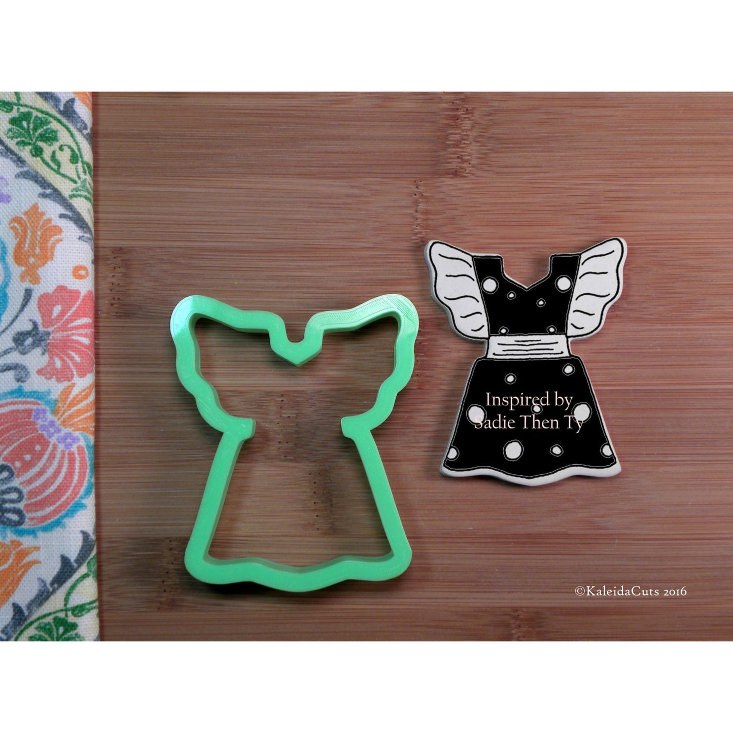 Flutter Dress Cookie Cutter