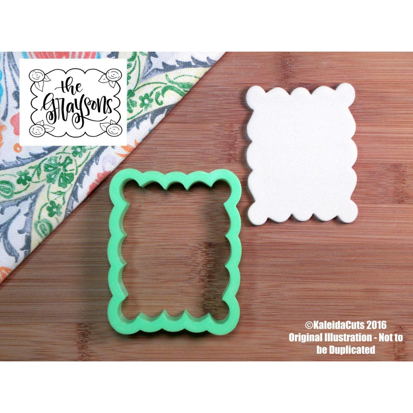 Cadie Plaque Cookie Cutter