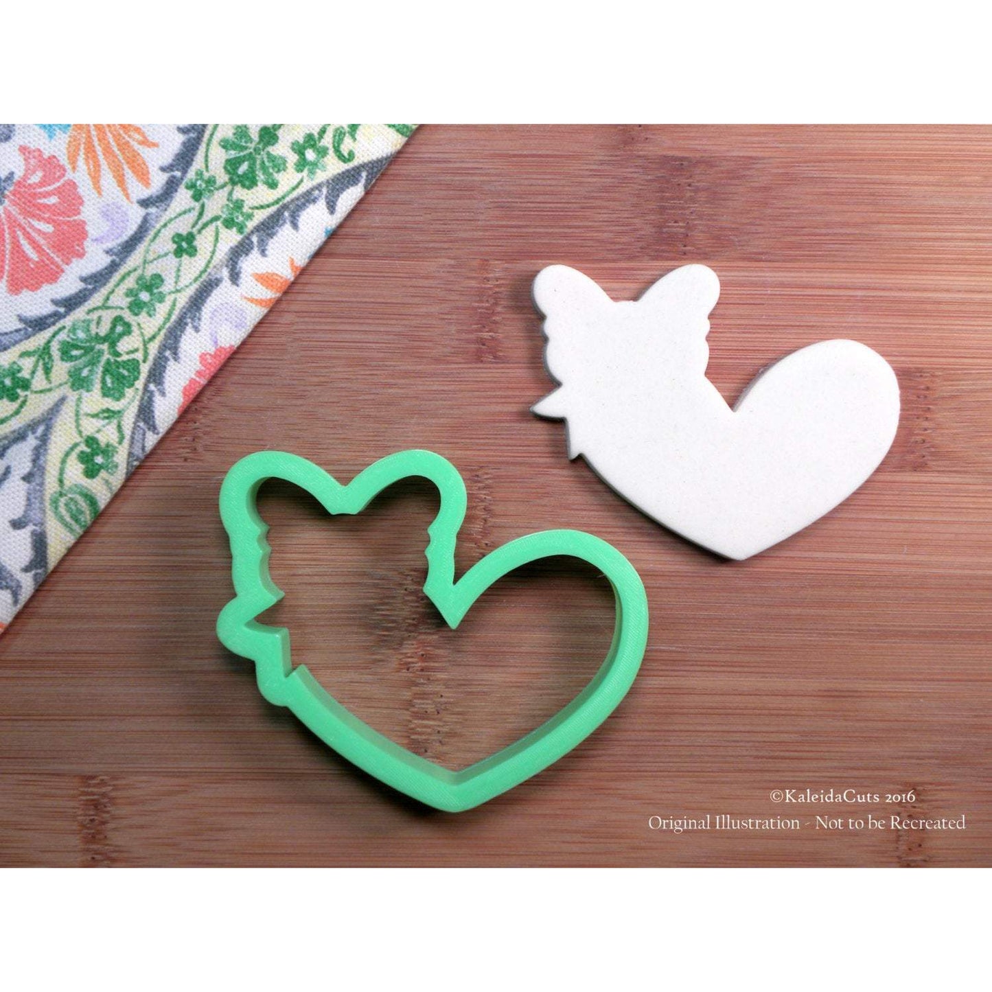 Heart Bow Cookie Cutter