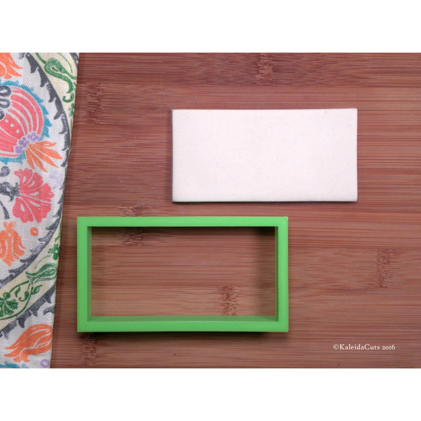 Rectangle (4"x2") Cookie Cutter