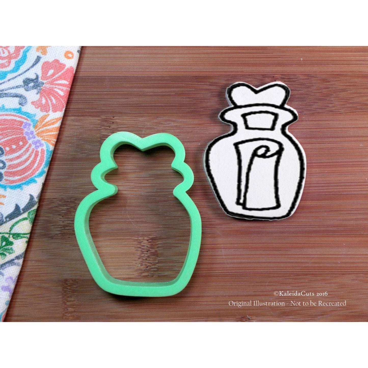 Message in Bottle Cookie Cutter