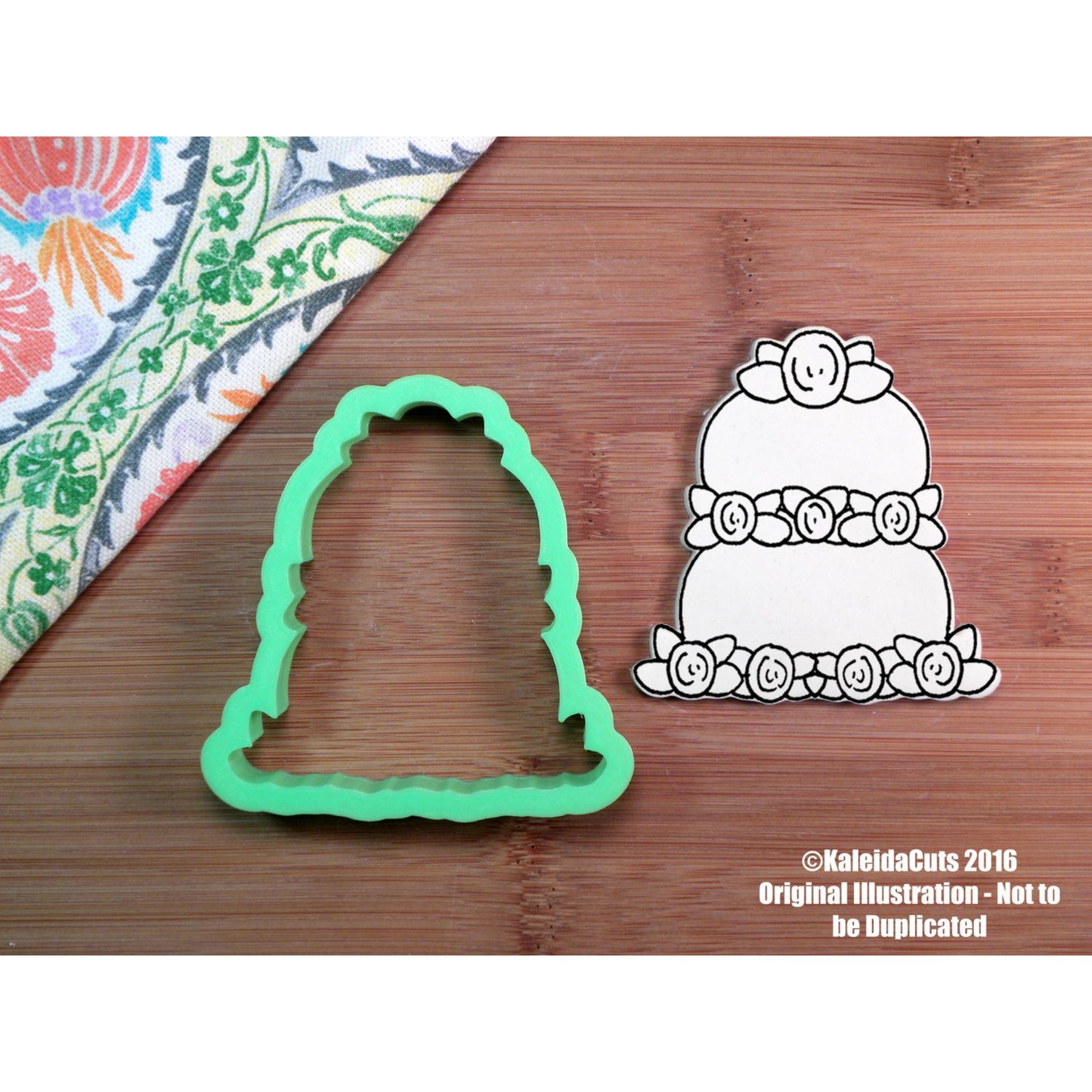 Cadie Wedding Cake Cookie Cutter