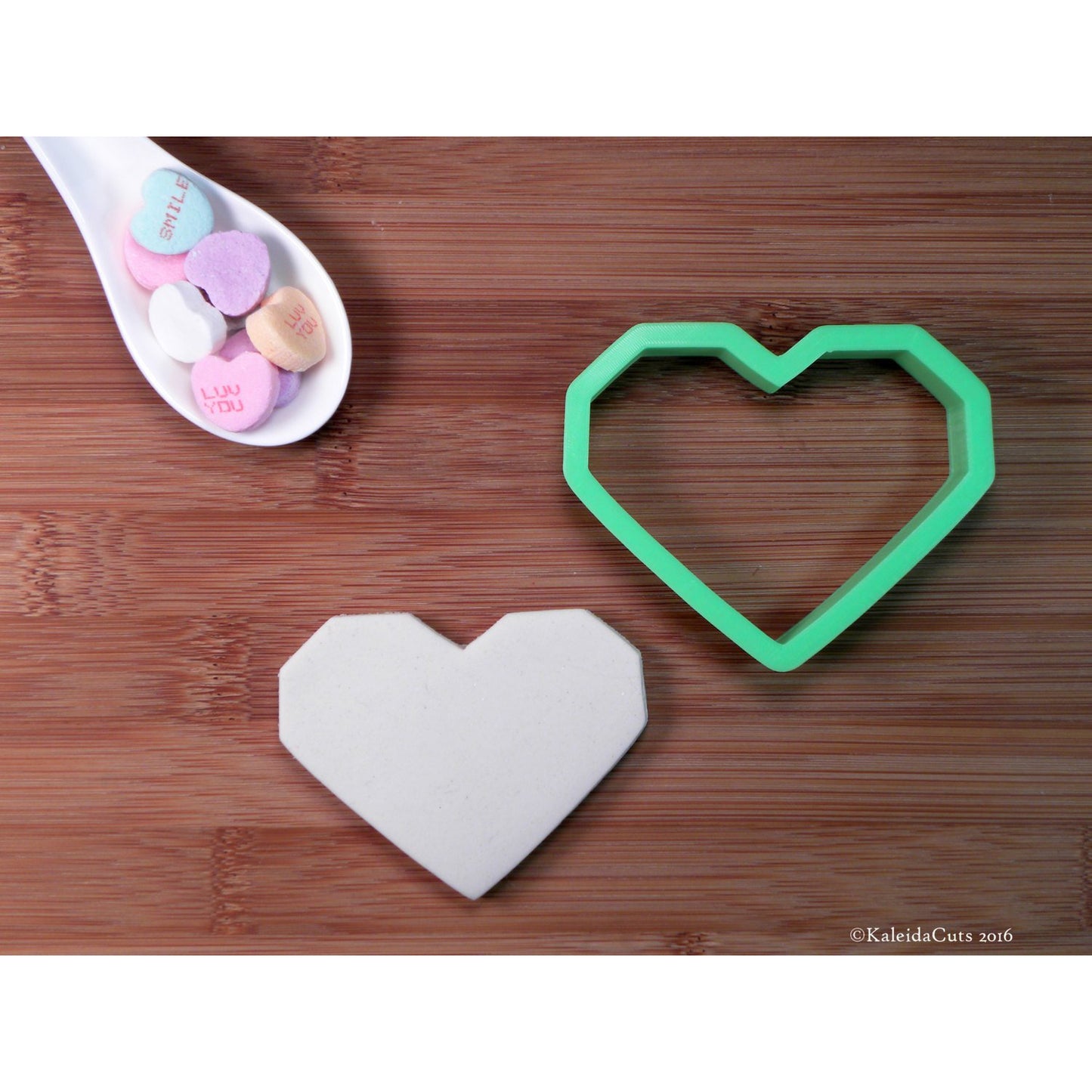 Geo Heart Cookie Cutter