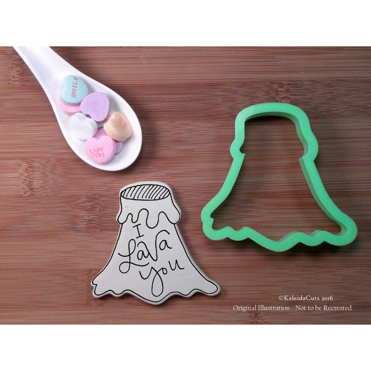 Volcano 1 Cookie Cutter