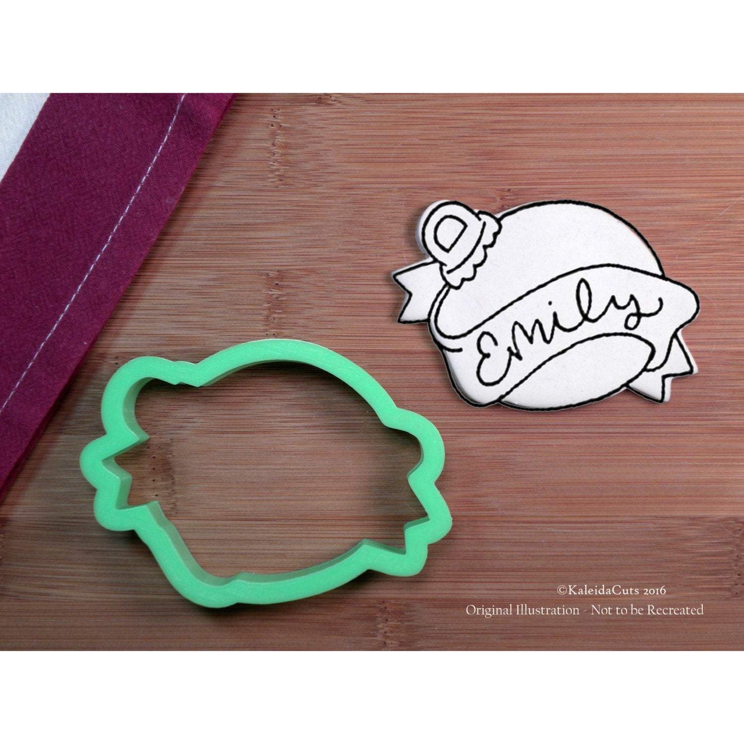 Ornament Banner Cookie Cutter