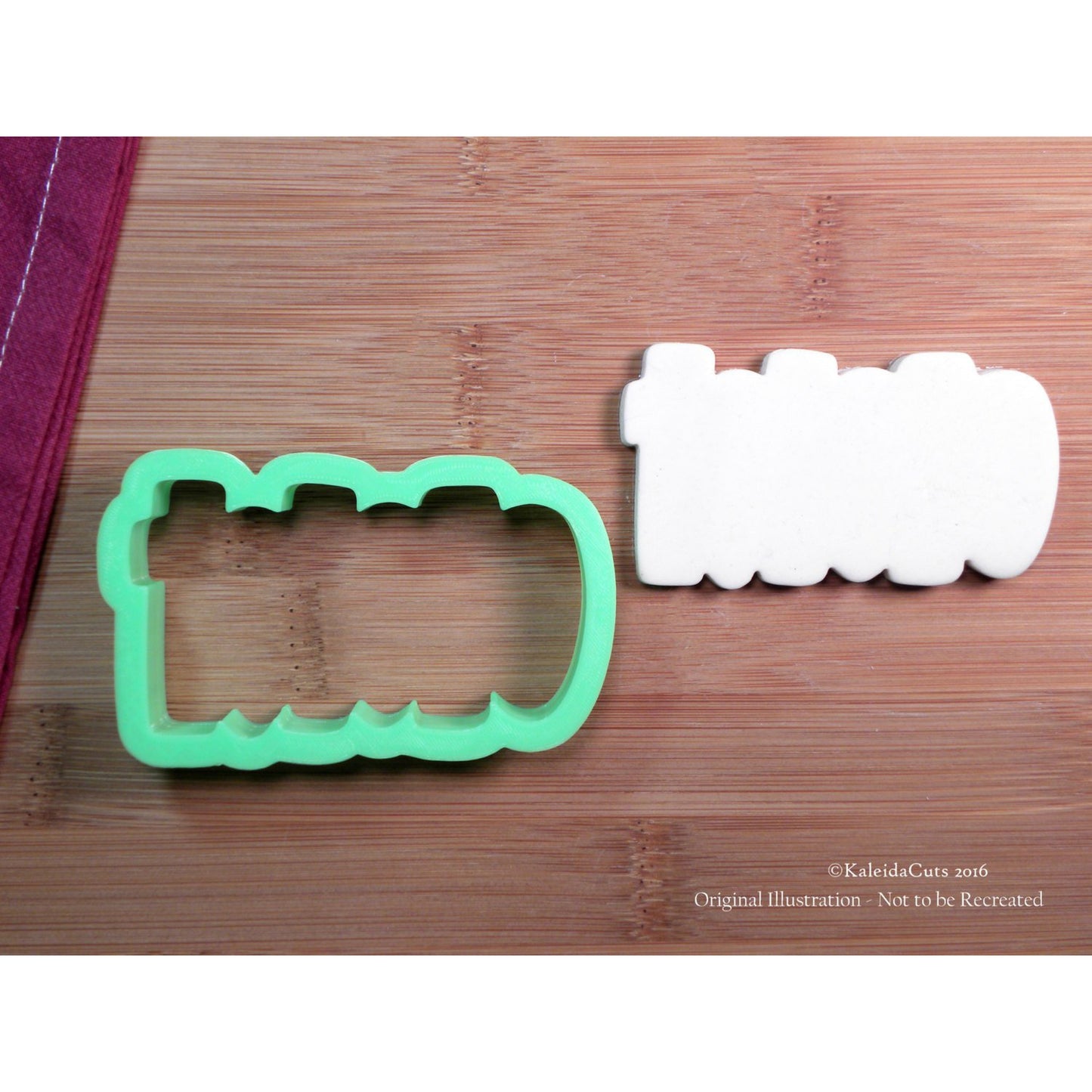 HoHoHo 2 Plaque Cookie Cutter
