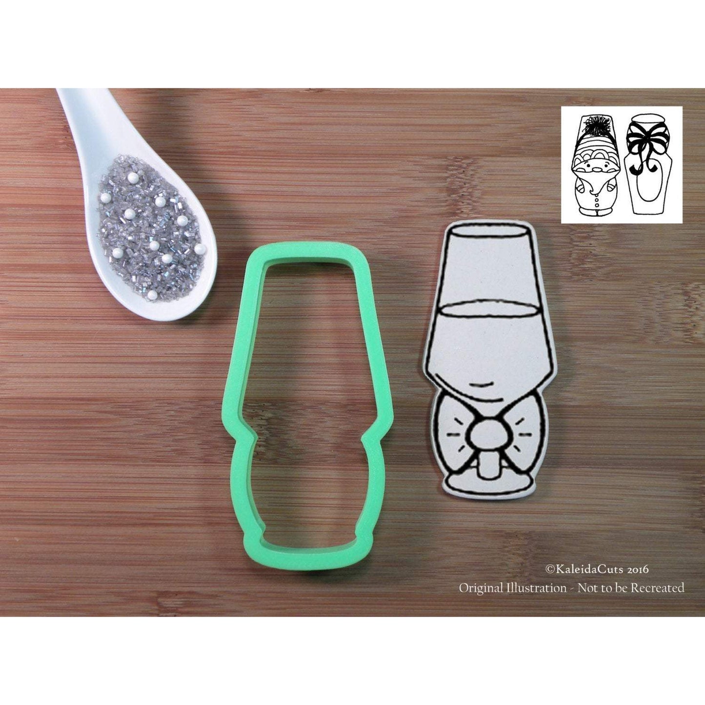 Champagne Glass Cookie Cutter