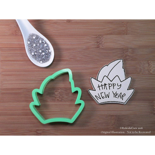 New Year Crown Cookie Cutter
