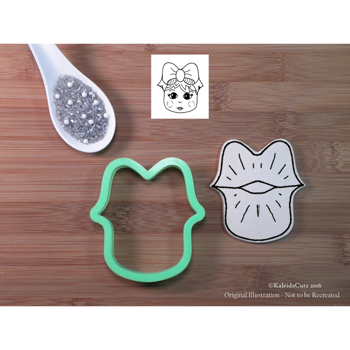 Kiss Lips Cookie Cutter