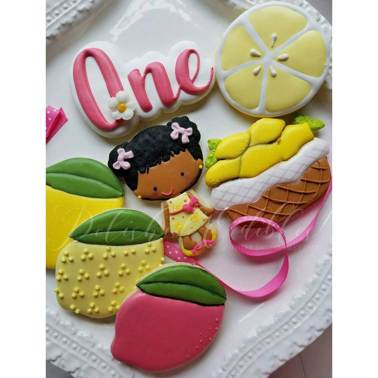 One Lettering Cookie Cutter