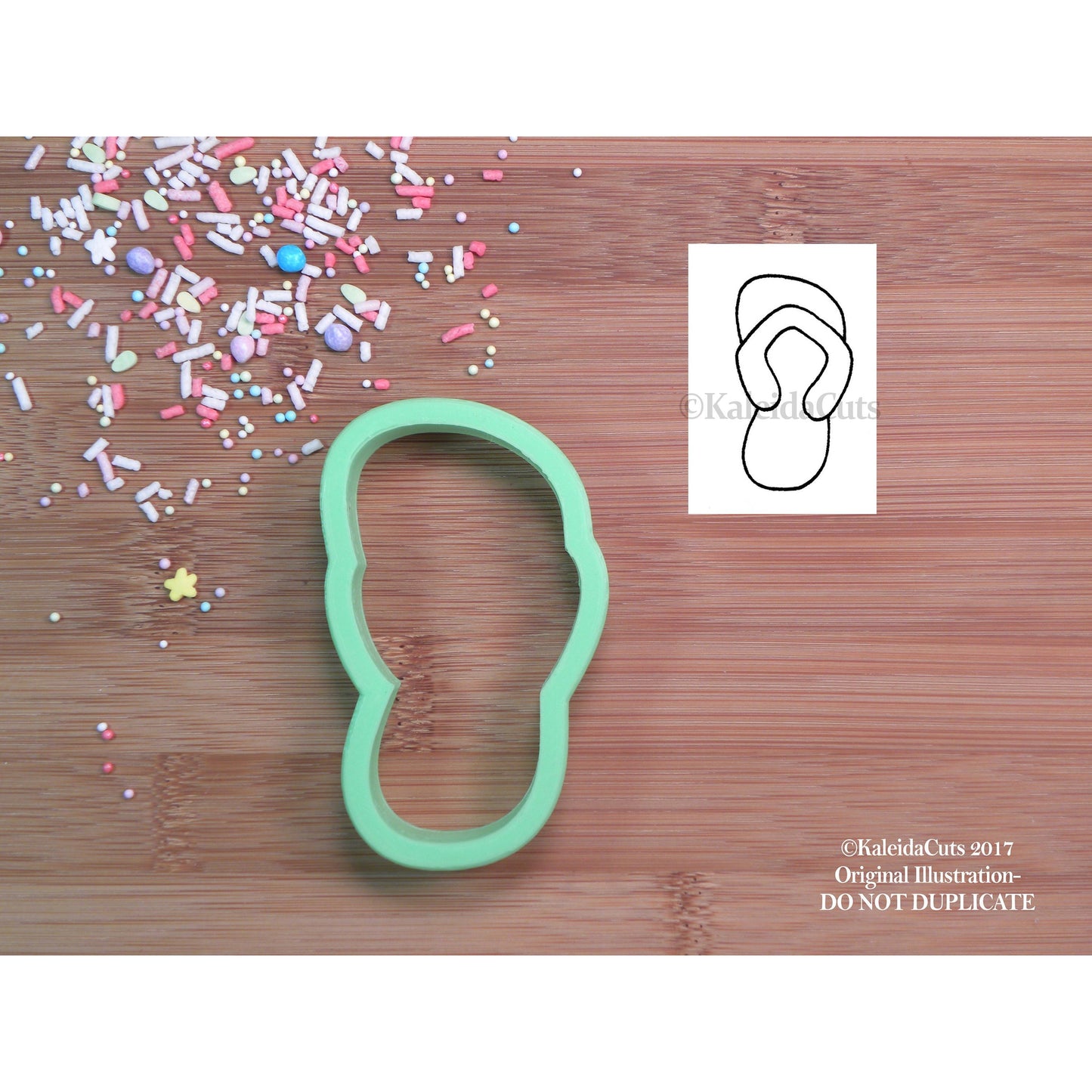 Flip Flop Single Cookie Cutter