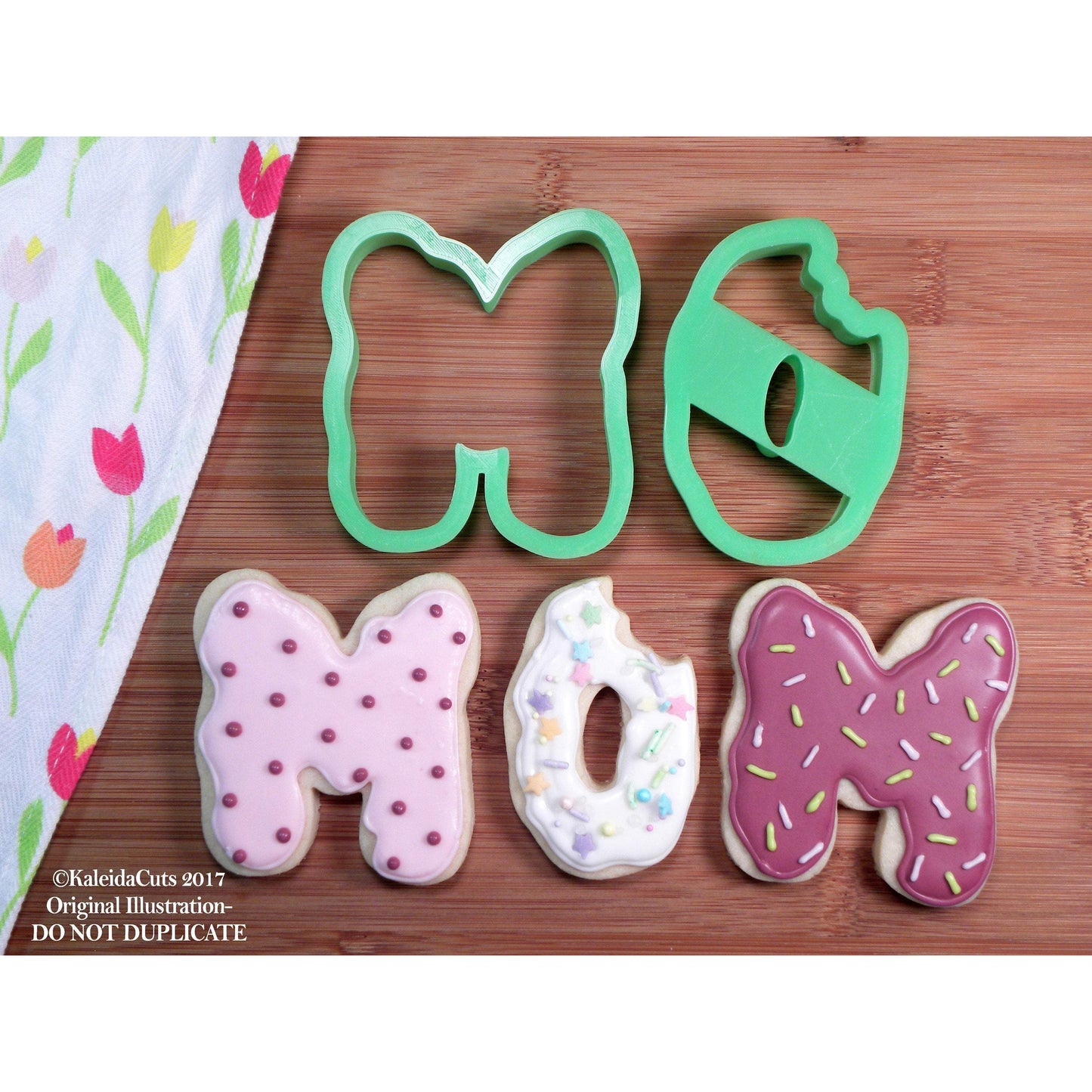 Mom Donuts Cookie Cutter (Set of 2)