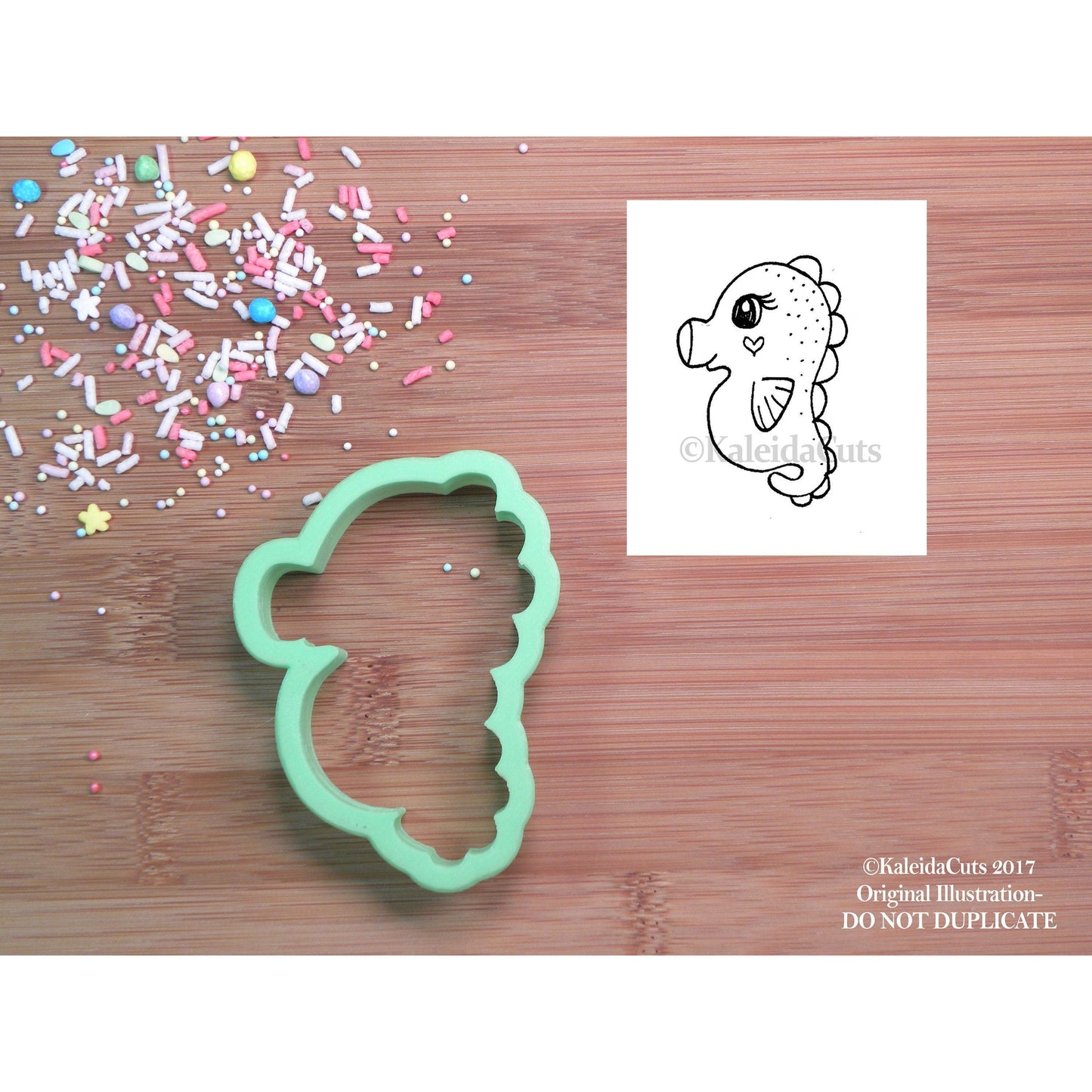 Chubby Seahorse Cookie Cutter
