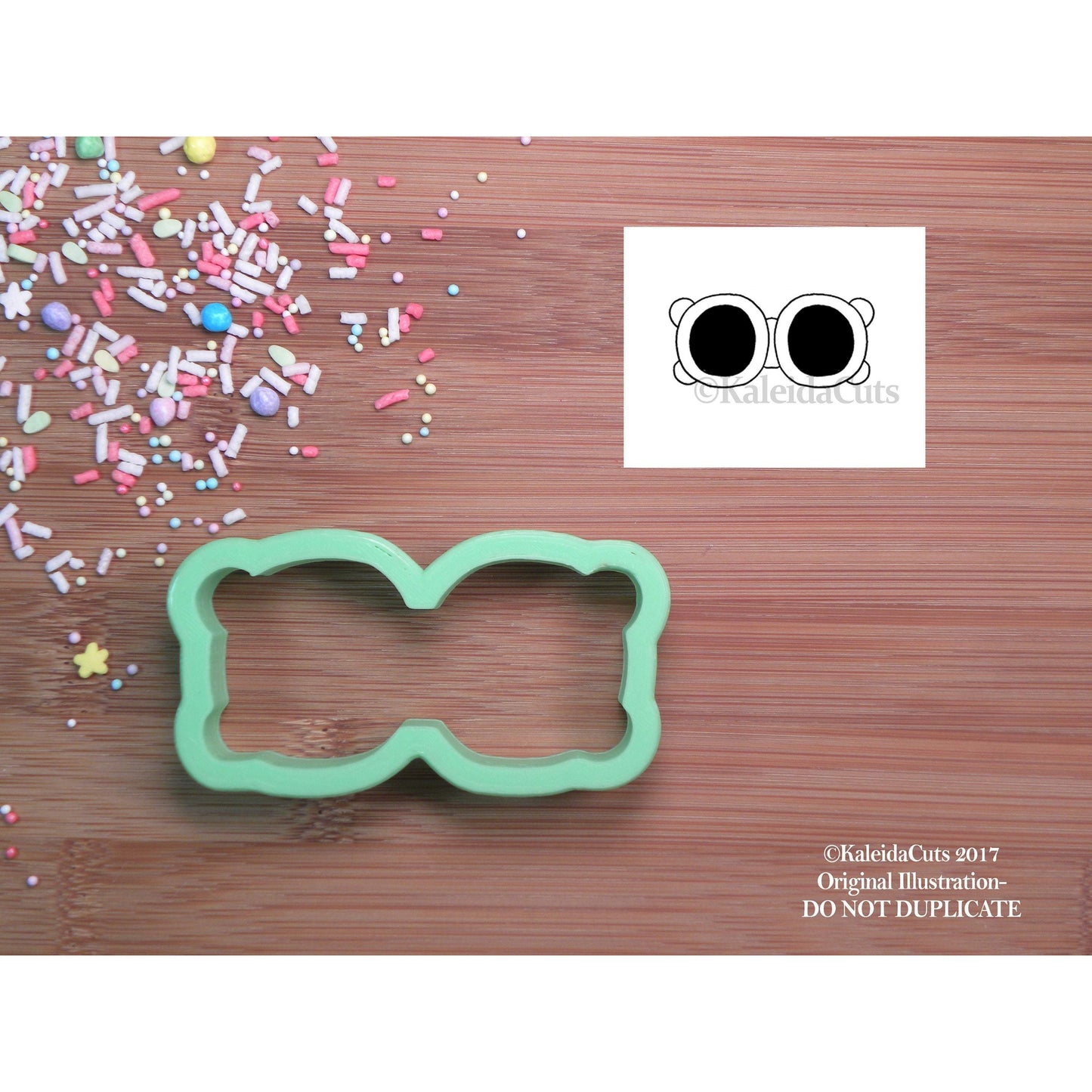 Round Sunglasses Cookie Cutter