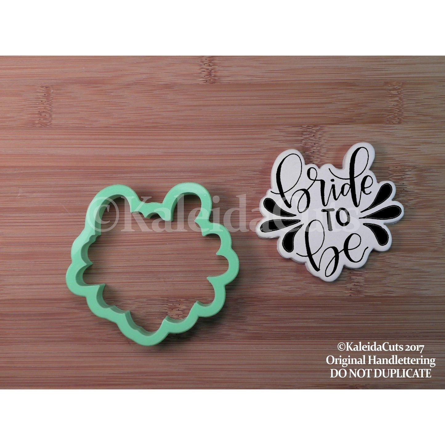 Bride to Be Lettering Cookie Cutter