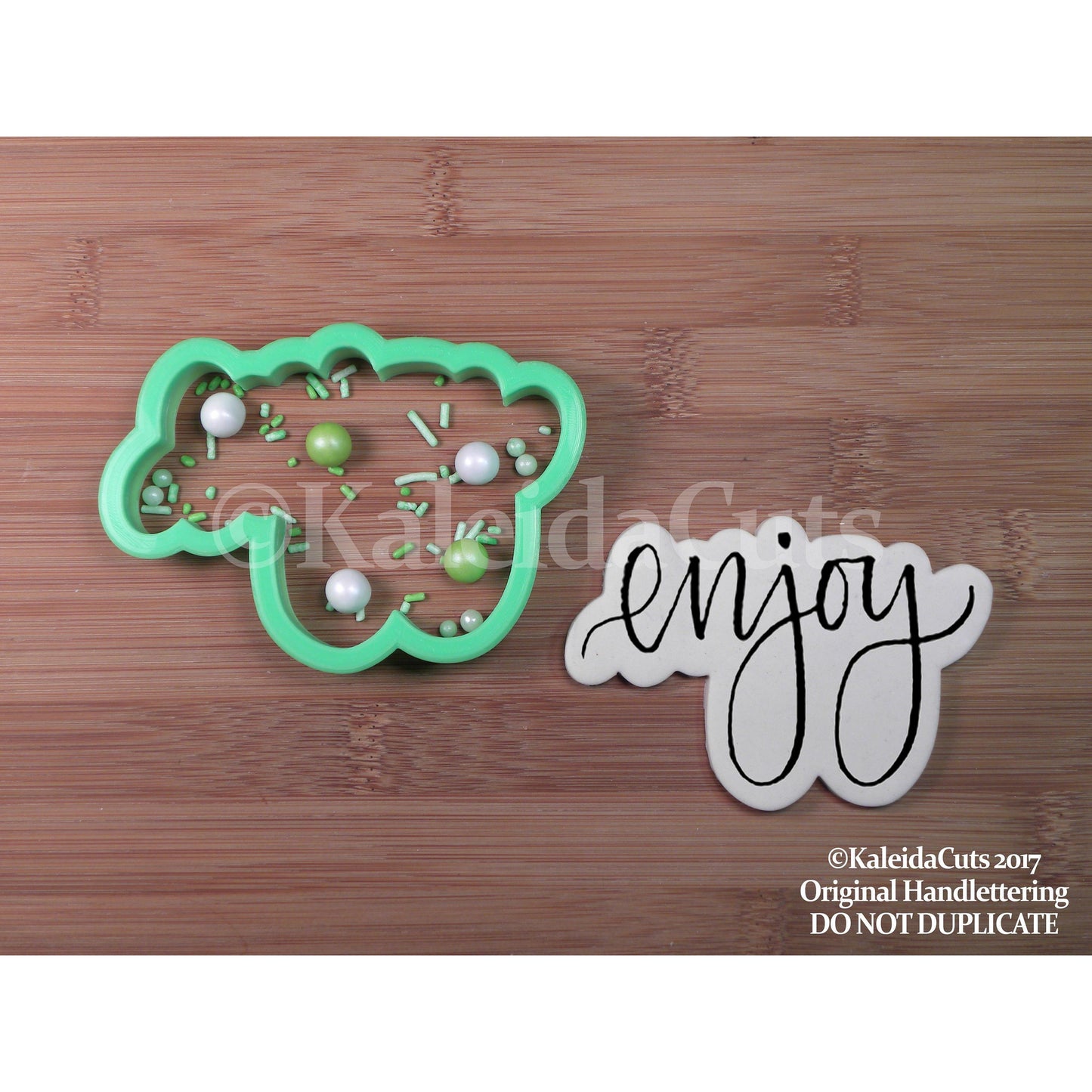 Enjoy Lettering Cookie Cutter