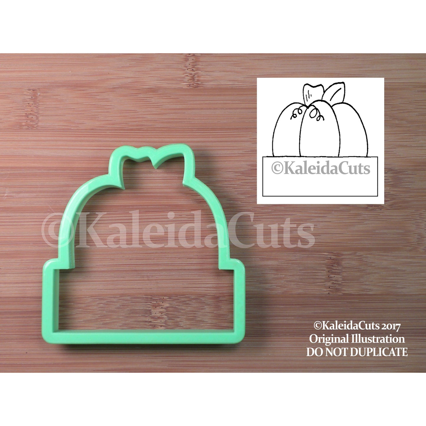 Pumpkin Plaque Cookie cutter