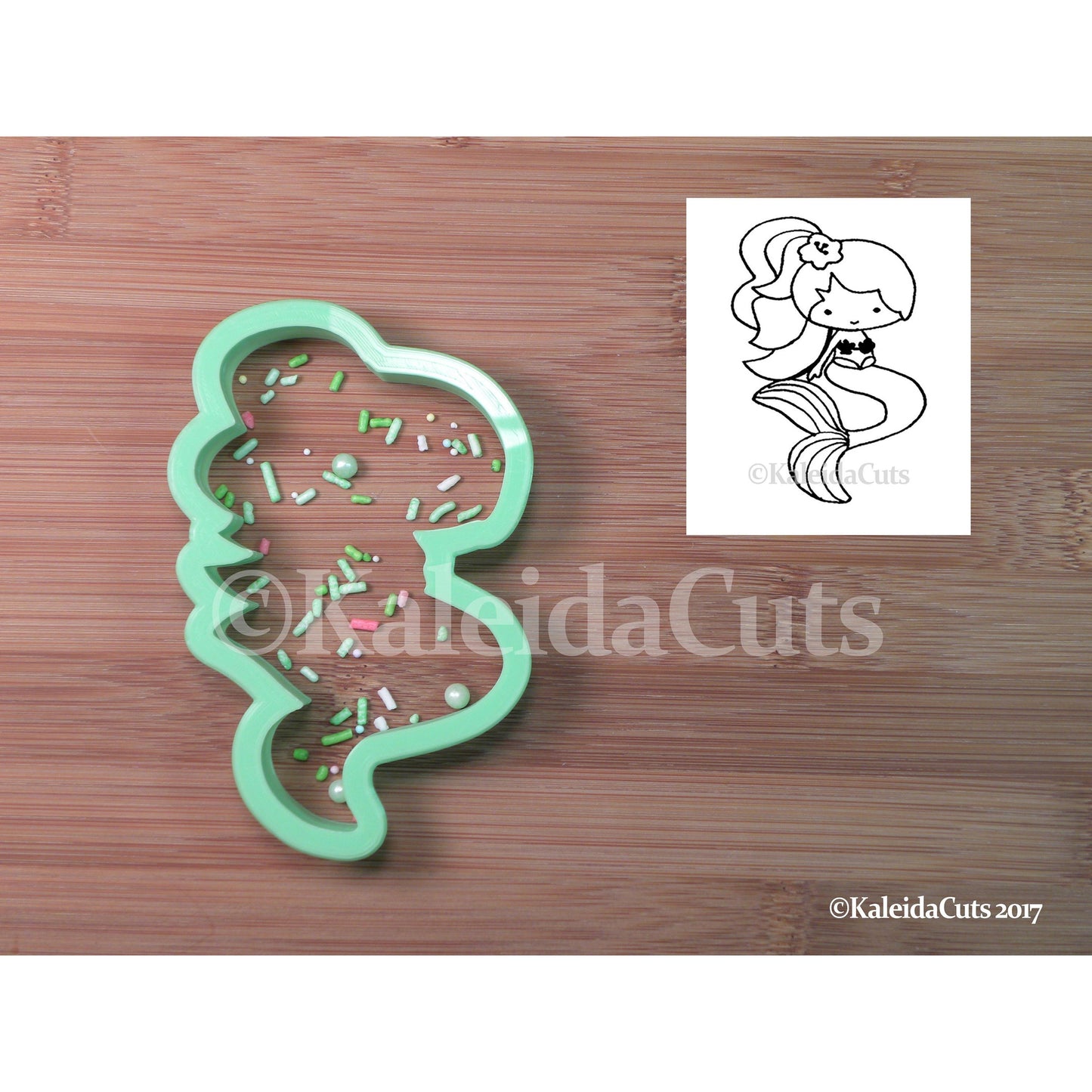 Mermaid 2 Cookie Cutter