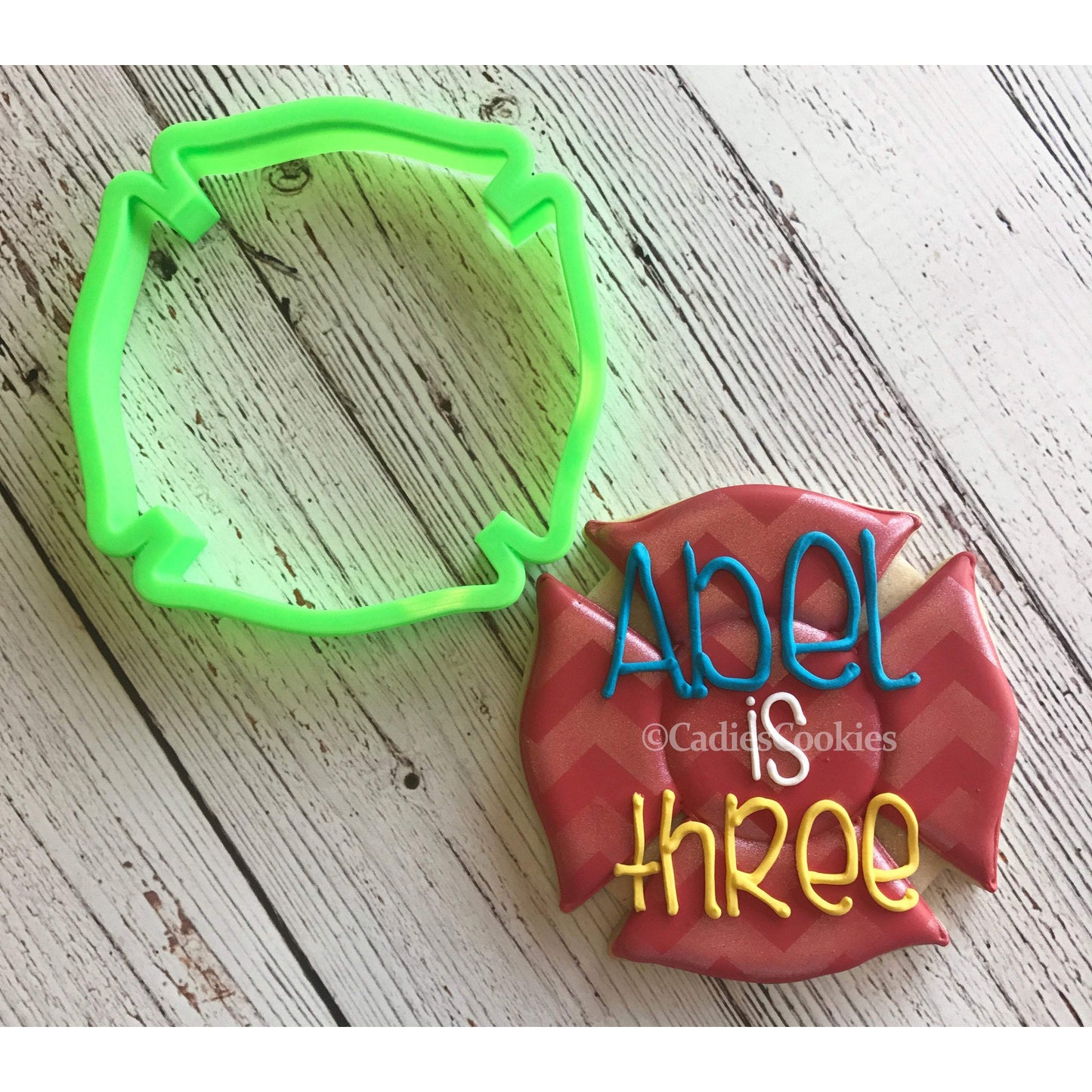 Fireman Badge Cookie Cutter