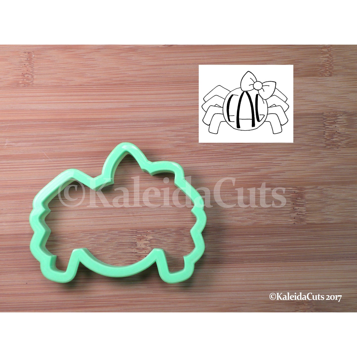 Monogram Spider Cookie Cutter
