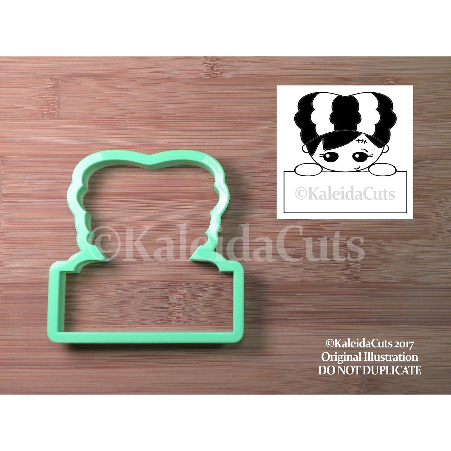 Frankie Bride Plaque Cookie Cutter