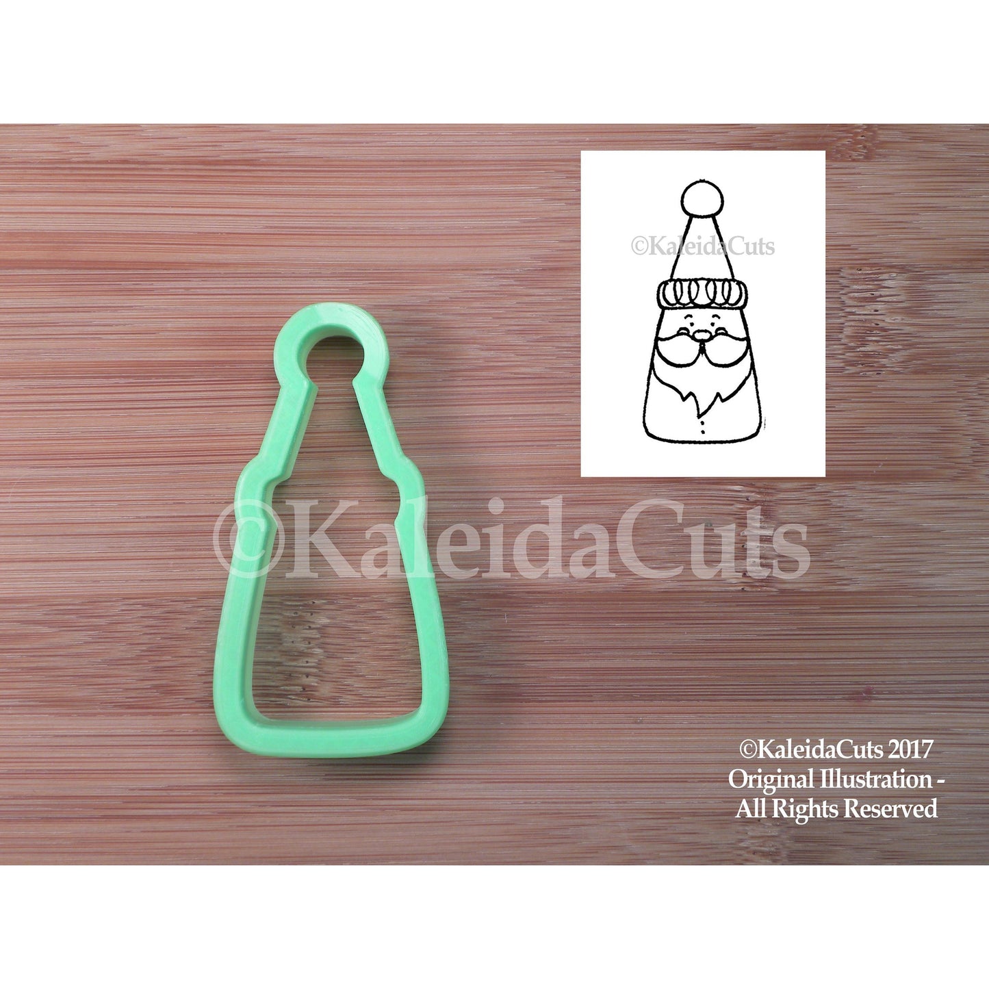 Santa Tree Cookie Cutter