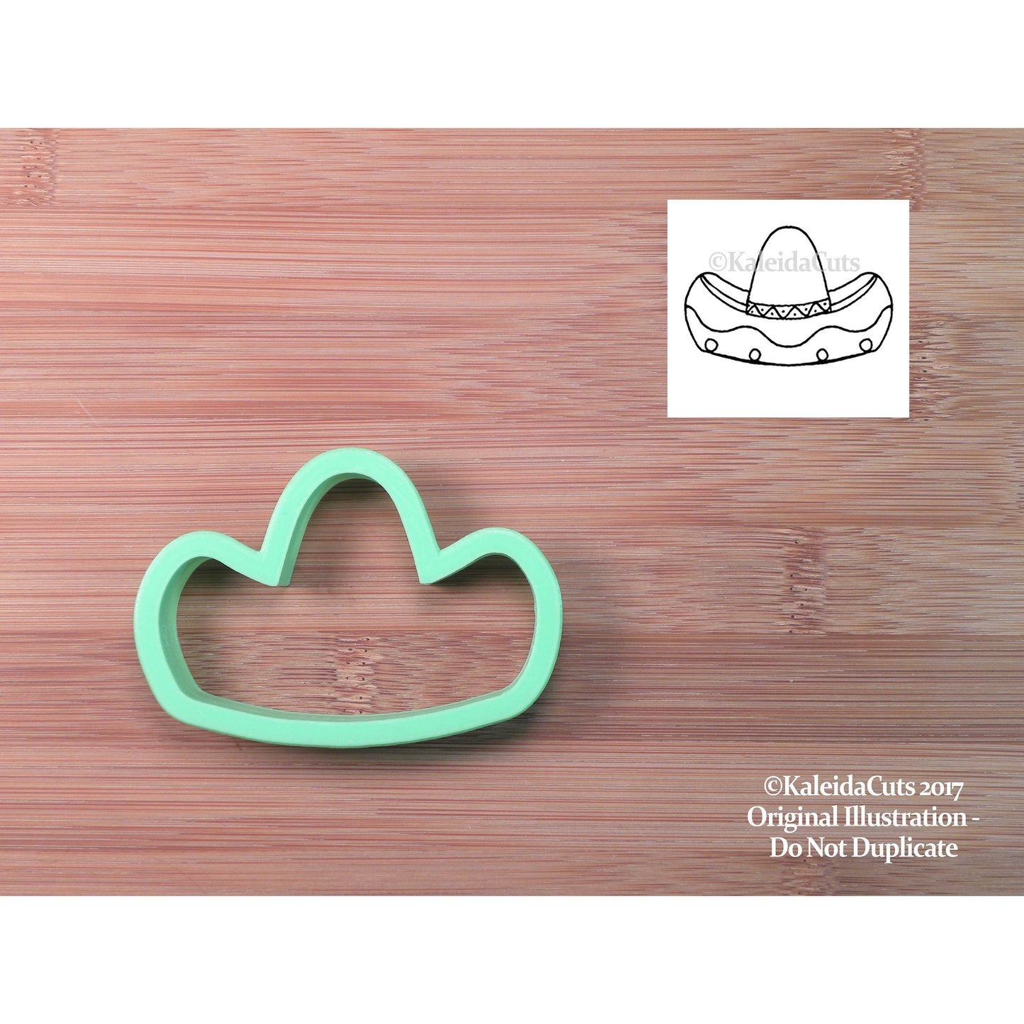 Sombrero Cookie Cutter