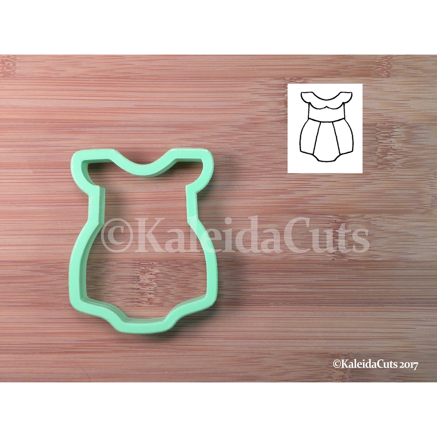 Ruffle Romper Cookie Cutter