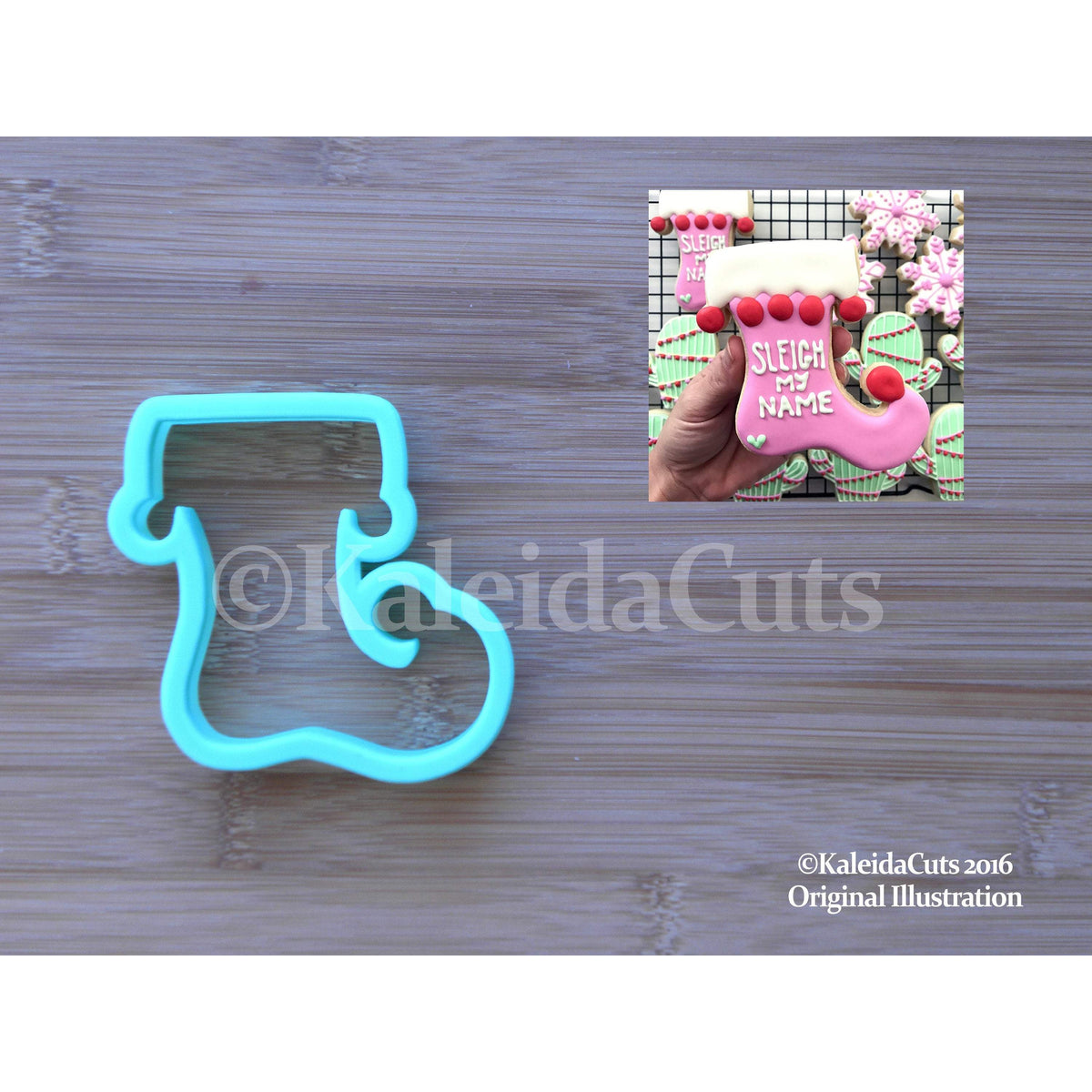 Elf Stocking Cookie Cutter