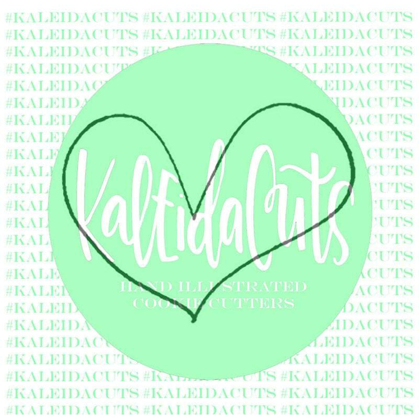 Cartoon Heart Cookie Cutter