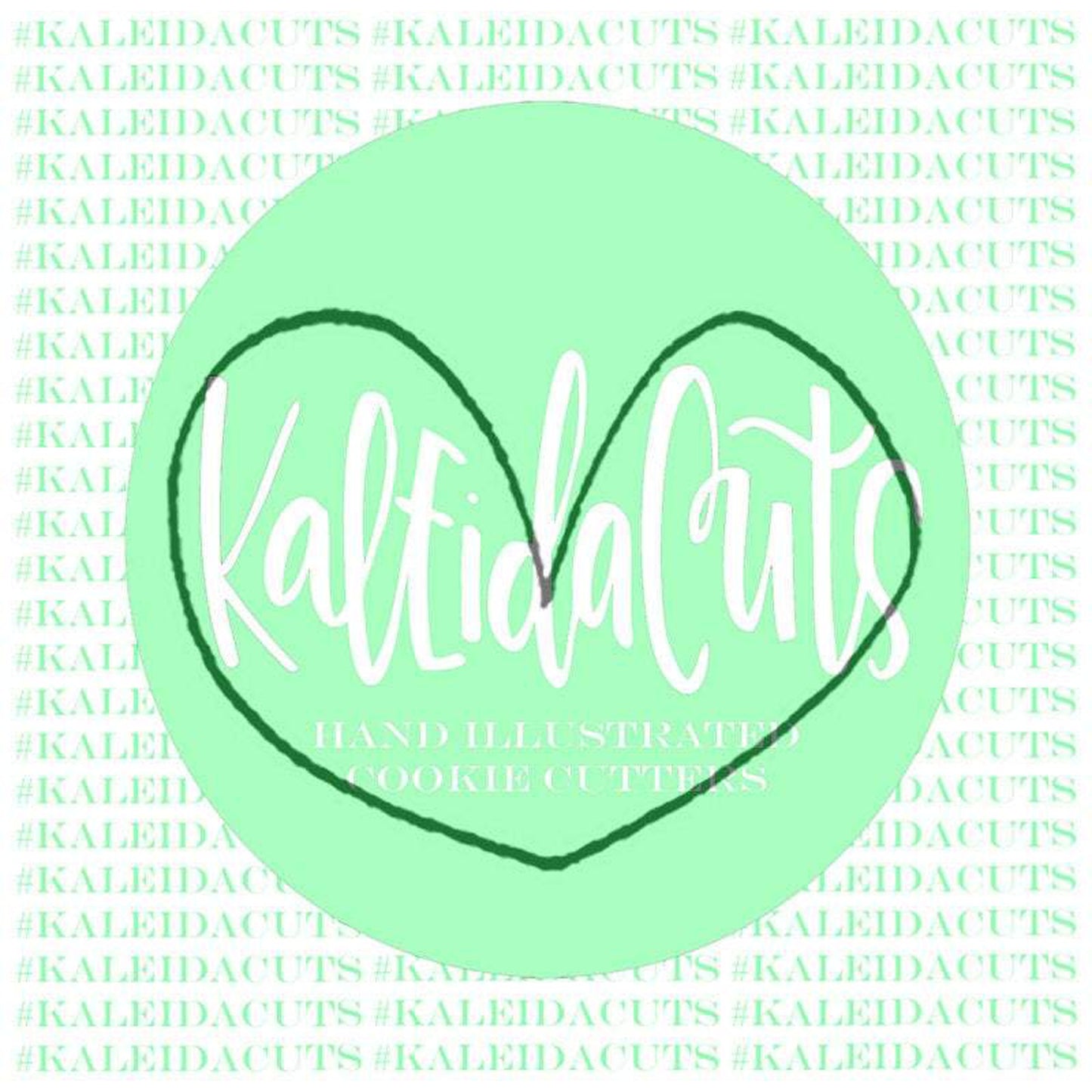 Funky Heart Cookie Cutter