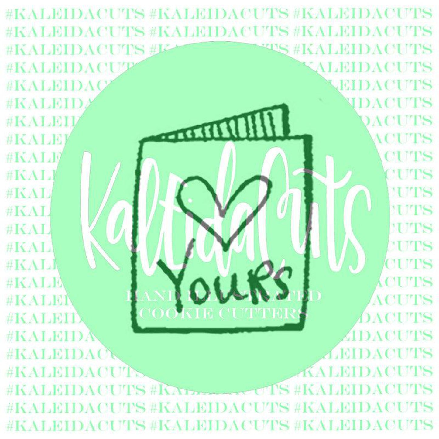 Greeting Card Cookie Cutter