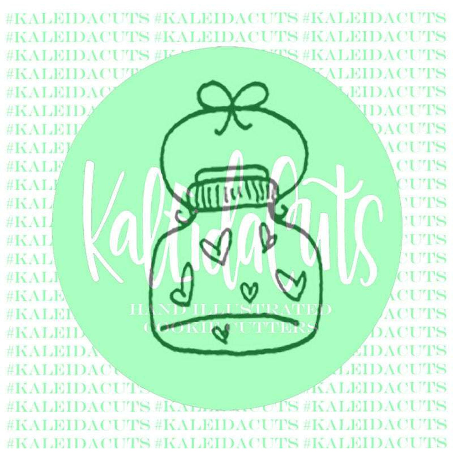 Mason Jar with Handle Cookie Cutter