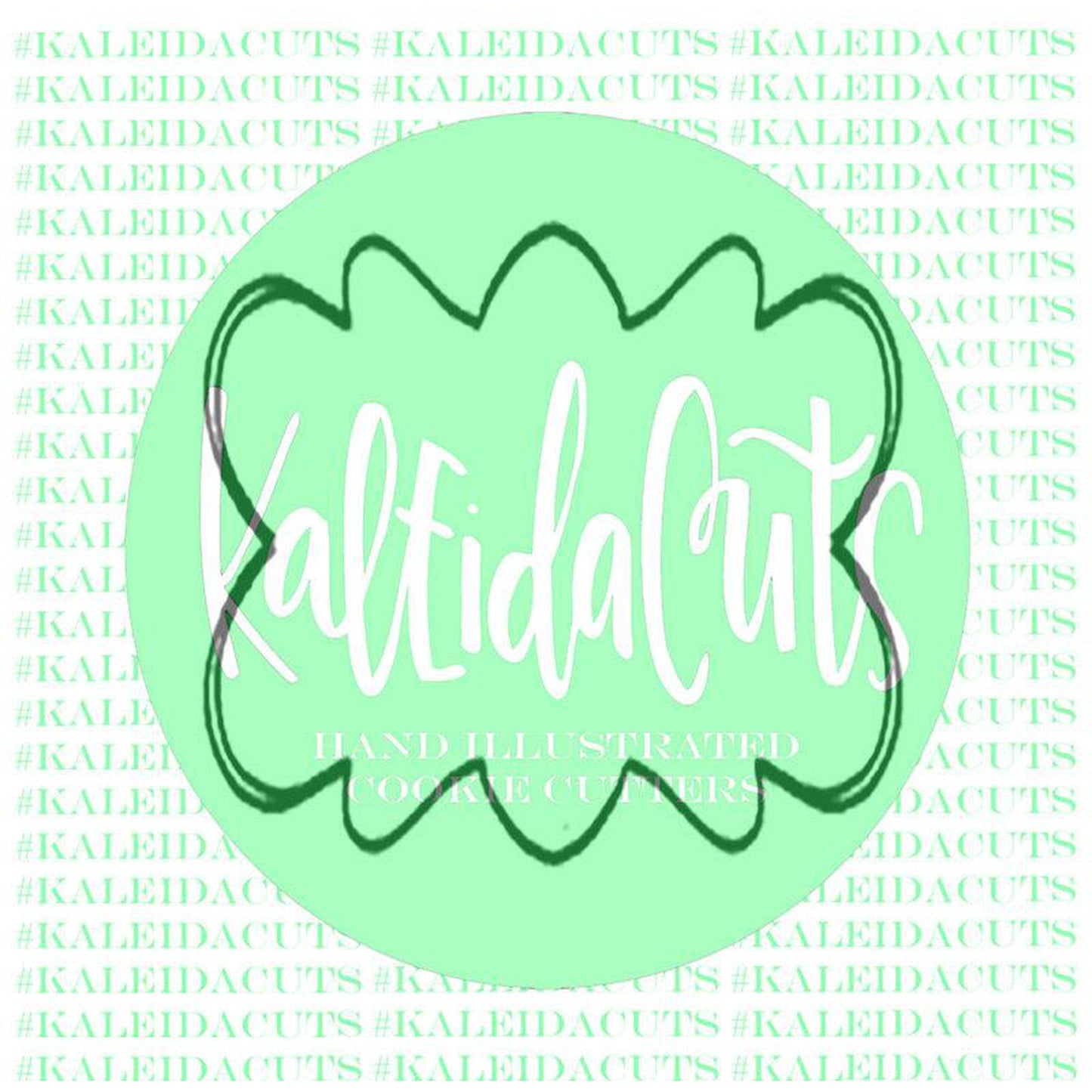 Nancy Squared Plaque Cookie Cutter