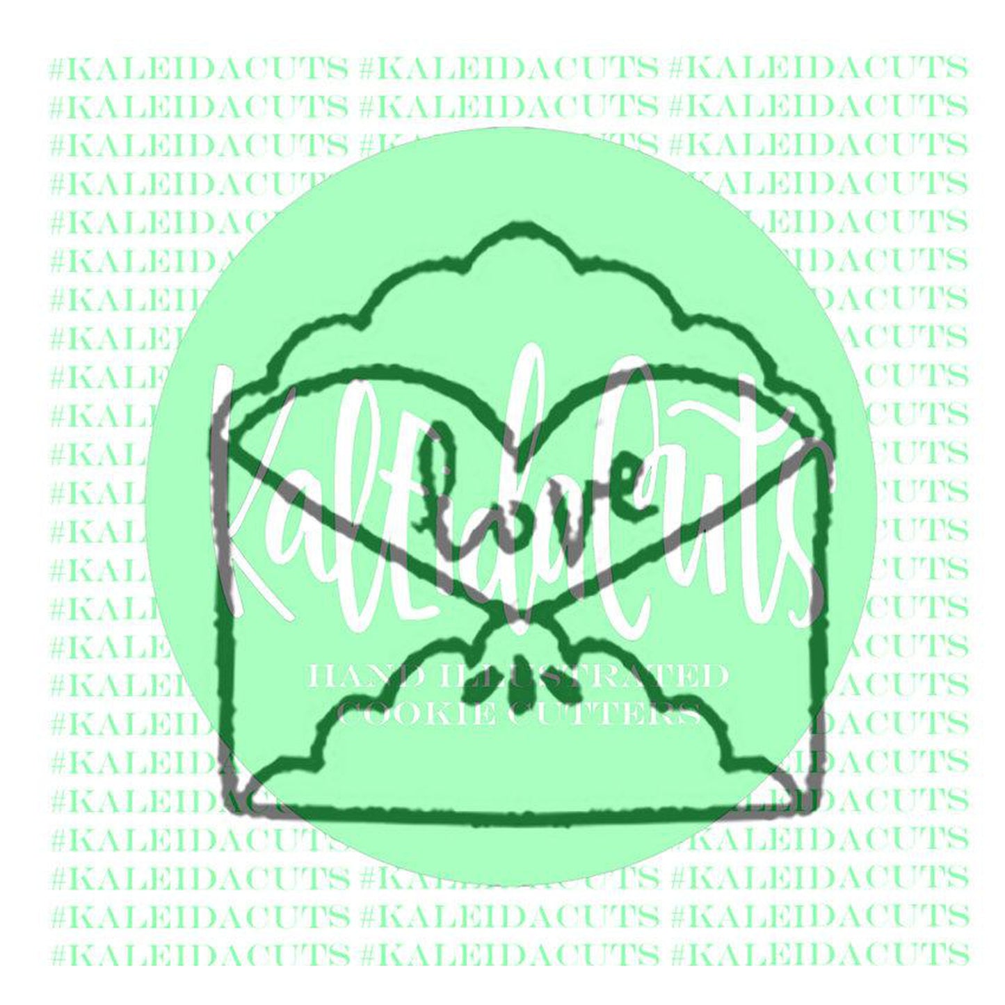 Scalloped Envelope Cookie Cutter