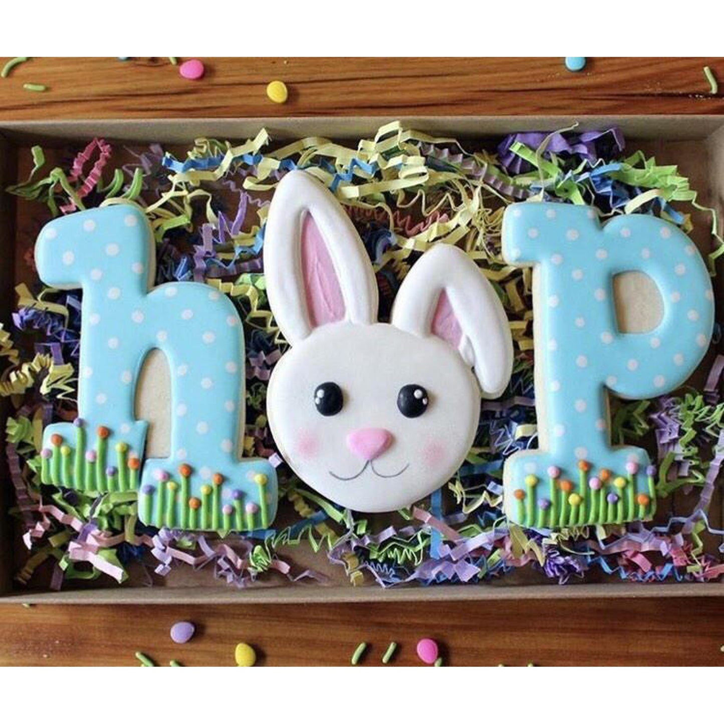 HOP Cookie Cutter Set (3). Easter Cookie Cutter