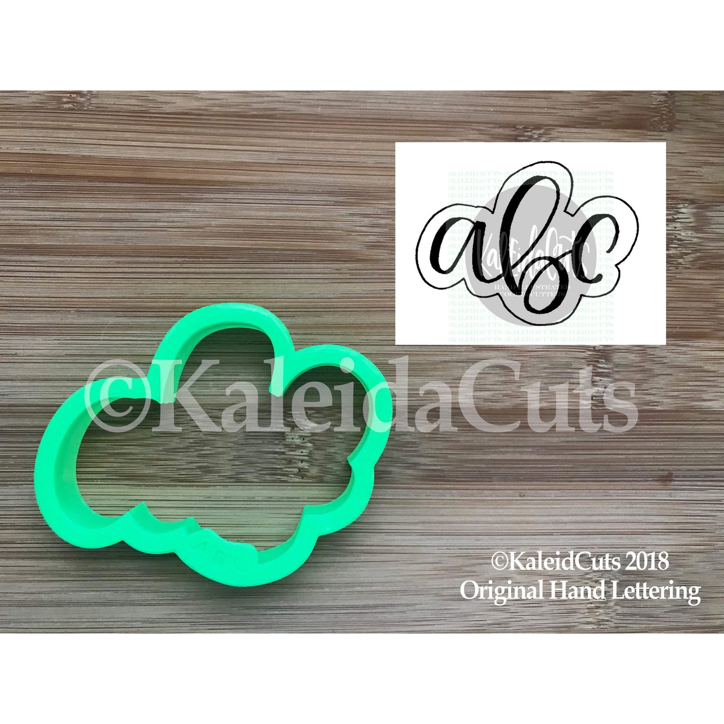 ABC Cursive Cookie Cutter
