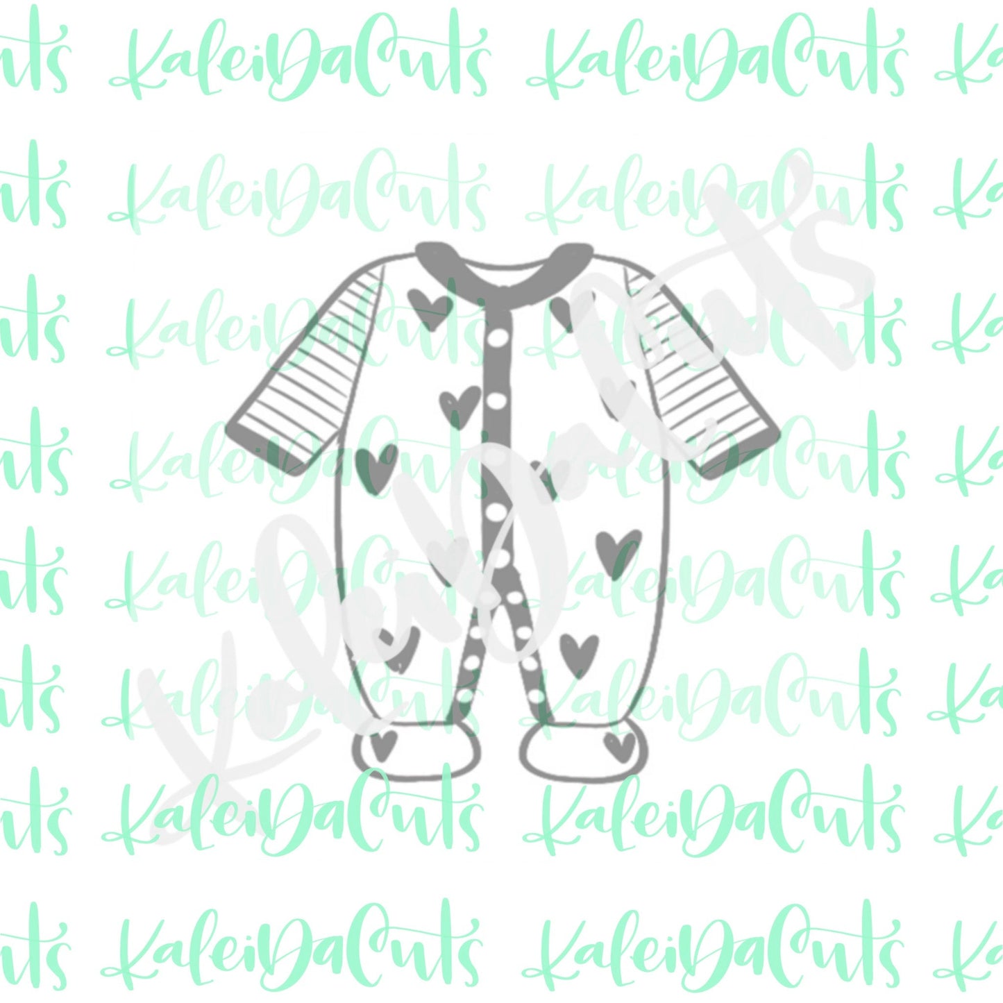 Footie Pajamas Cookie Cutter