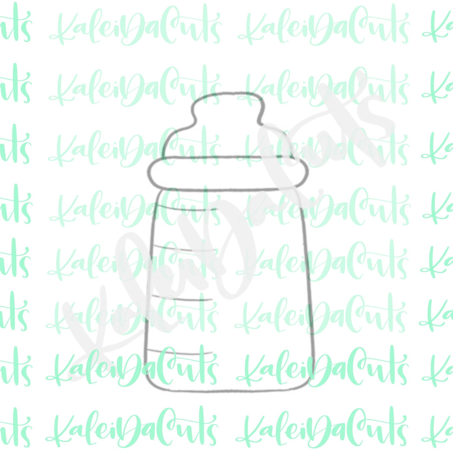 Baby Bottle 2 Cookie Cutter